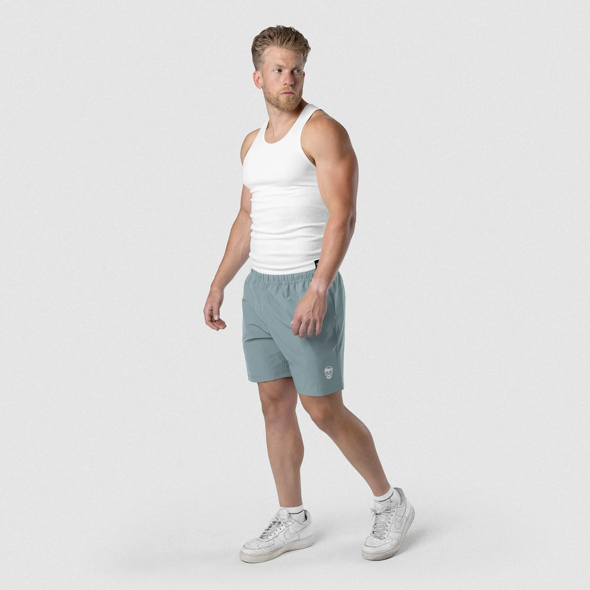 Conquer 7" Shorts - Steel Blue